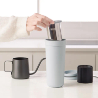 【VIIDA】KAVi 翻轉咖啡杯500mL(手沖冷萃隨心選擇/全零件可拆卸清洗)
