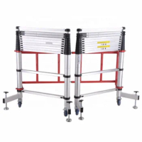 Retractable Scaffold Stair/ Telescopic Scaffolding Tower Ladder With Agility Ladder Set