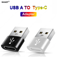 USB 3.0 To Type C Adapter OTG For Laptop iPhone Samsung Huawei Oneplus Charger Converter USB Car PD Connector Phone Accessories