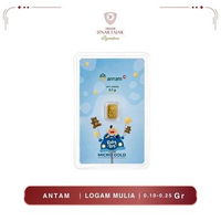 Antam Emaskita Logam Mulia Gift Series Baby Boy Car 999.9 - Termurah Asli 0.10