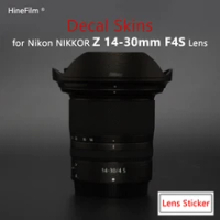 Nikkor 1430 F4 Lens Protective Cover Skin for NIKON Z 14-30 F4 S Lens Decal Protector Anti-scratch Cover Film 3M Vinyl