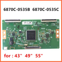 Original logic board V15 UHD TM120 VER0.9 6870C-0535B 6870C-0535C T-CON for: 43inch 49inch 55inch TV