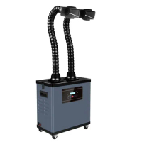 Cutting Air Soldering Fume Extractor Absorber Machine Smoke Purifier Welding Fume Smoke Dust Collector Filter