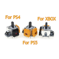 1pc For PS4 PS5 Orange Hall Effect Joystick 3D Analog Sensor Module For XBOXONE XBOX Series Controller