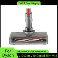 Electric Floor Head For Dyson V10 Slim V10 Digital Slim V12 Handheld Vacuum Cleaner Sweeper Carpet Roller Brush Replacement