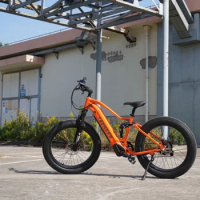 New electric bike 2000W/1500W 48V 20AH ebike 26 inch double suspension fat tire electric bicycles fatbike 120km