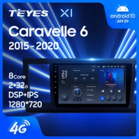 TEYES X1 For Volkswagen Caravelle 6 T6.1 T6 2015 - 2020 Car Radio Multimedia Video Player Navigation GPS Android 10 No 2din 2 din dvd
