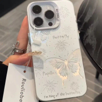 New phone case!Hollow butterfly design For Apple 17Pro Max/iPhone16/15/14/13 Unique vitality style W