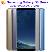Samsung Galaxy S8 G9500 G950FD Dual Sim Unlocked RAM 4GB ROM 64GB NFC Octa Core Original 4G LTE