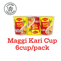 Maggi HotCup Kari 6cup/pack