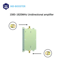 Unidirectional amplifier 1.5GHz 1.6GHz 40w 46dbm wireless signal extender source only tx for wifi drone
