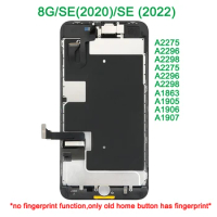 1PCS Screen with Small Parts for iPhone SE 2nd Generation SE2 SE(2020) SE3 8G LCD Display Assembly Models: A2275 A2296 A2298