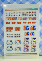 【震撼精品百貨】Hello Kitty 凱蒂貓~KITTY貼紙-指甲貼紙-亮邊86