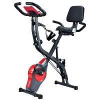 Bicicleta Estatica Para Ejercicio Foldable Spinning Indoor Fitness Mute Magnetic Control Backrest Pedal Home Spinning Bike