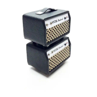 Miniatur Sound Ampli Monitor panggung sound Vox Student Exclusive 1/12