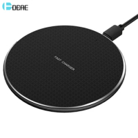 DCAE 10W Fast Wireless Charger for iPhone 14 13 12 11 XS Max XR X 8 Airpods Pro Charging Pad For Samsung S22 S21 S20 Xiaomi mi 9