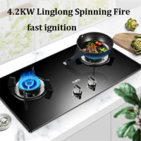 Household Gas Stove for Kitchen Embedded Dual-range Natural Gas Liquefied Gas Cooker Gas Burner Stove Major Appliances Cooktop