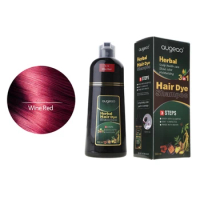 2024 New Instant Hair Dye Shampoo for Black Hair Herbal Extract Shampoo Hair Color Shampoo Black in Minutes Long Lasting Black