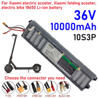 10S3P 36V 10000mAh 36V Battery Pack 18650 Lithium For Xiaomi Electric Scooter Folding scooter electric ebike XT60 Plug with BMS