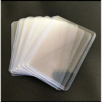 [Ready Stock] 100pcs Toploader Card Protector TCG Digimon MTG PTCG OP Kpop Card POKEMON