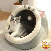 Cat Bed Dog Bed Cartoon Pet Bed Foldable Removable Washable Pet Sleeping Bed for Cat Dog House tempa