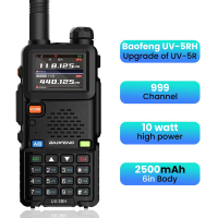 BAOFENG GMRS Ham Radio GM-5RH (อัพเกรด UV-5R) Dual Band Two Way Radio Long Range s Survival Gear Eme