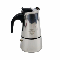 Mini Coffee Boiler | Moka Pot Coffee | Kopi Maker 100ml 2cup teko kopi Espresso Stovetop Filter Stai