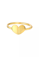 TOMEI TOMEI Exciting Heart Ring, Yellow Gold 916