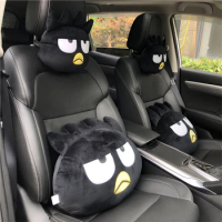 Kawaii Bad Badtz Maru Headrest Seat Belt Cover For Car Seat Lovely Comfortable Back Cushion Japanese Style Car Decoration Gifts