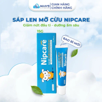 Kem Dưỡng Da Nipcare Bôi Nứt Đầu Ti, Hăm Tã, Lành Đầu Ti, Dưỡng Môi Mềm Da, An Toàn.