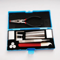 HUK Professional 12 in 1 Lock Disassembly Tool Locksmith Tools Kit Remove Lock Repairing Pick Set
