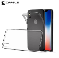 CAFELE CAFELE iPhone X Transparent Crystal Clear Soft Case Silicone