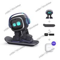 Desktop Companion Robot Intelligent AI Emotional Communication Interactive Dialog Recognition EMO PET/Battery Charger