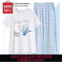 {可刷卡 打統編}名創優品孤獨搖滾周邊波奇醬后藤一里山田涼喜純棉睡衣家居服T恤