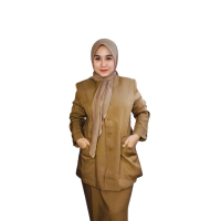 SETELAN PNS PEMDA ROK SPAN ( WANITA )