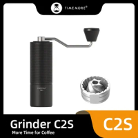 TIMEMORE Chestnut C2S Manual Coffee Grinder Portable Adjustable Stainless Steel Burr for Kitchen Send Cleaning Brush