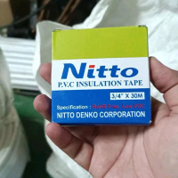 Nitto Isolasi PVC Insulation Tape 3/4 x 30m RoHS Free Low VOC dari Nitto Denko Corporation