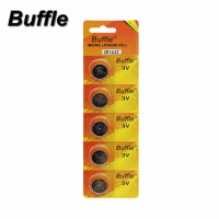 5pcs Buffle CR1632 3V Lithium Battery Button Cell Coin Batteries LM1632 BR1632 ECR1632 DL1632