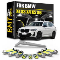 BMTxms LED Light For BMW X1 E84 F48 X2 F39 X3 E83 F25 F26 X5 E53 E70 F15 F85 X6 E71 E72 Canbus Interior Lights Car Accessories