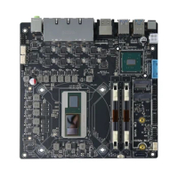 Topton N9 NAS Motherboard 8*2.5G i226 Intel i7-8705G Discrete Graphics AMD Radeon RX Vega M 4GB 2*DDR4 17x17 ITX Firewall Router