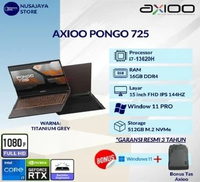 AXIOO PONGO 725 V2 i7 13620H 16GB 512GB RTX2050 4GB 15.6" FHD 144Hz W11