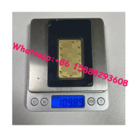 Sealed Packaging 100 gram 24K Gold Plated Bar Replica Original Copy swan Bullion Ingot Different Serial Numbers (Non-magnetic)
