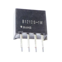 Bộ chuyển đổi mô-đun cung cấp điện cách ly, B1212S-1W, DC 12V đến 12V, DC-DC