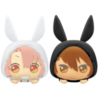 New Cute Japan Anime IDOLISH7 Mitsuki Ryunosuke Rabbit Hoodie Set Big Plush Plushies Stuffed Doll Toy Kids Gifts 23CM