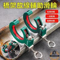 【現貨免運】不鏽鋼橋架放線輔助滑輪光滑滾軸放線滑車開口65mm滑輪拉線滑輪省力滑輪u型滑輪