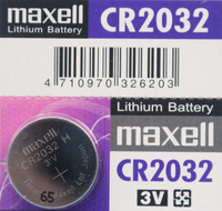 maxell CR2032 鈕扣型鋰電池 3V/一排5顆入(促40) 水銀電池 手錶電池-傑梭