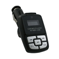 E10小金剛車用MP3轉播器(附多功能遙控器,可選資料夾喔)