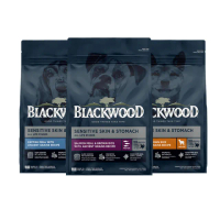 【BLACKWOOD 柏萊富】功能性系列犬用寵糧4.5LB(羊肉+糙米/鮭魚+糙米/鯰魚+珍珠麥)