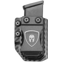 9mm/.40 Double Stack Universal Mag Carrier IWB / OWB Magazine Holster Fit Glock 17/19/22/23/45/43X /SIg P320 P365 /Taurus G2C