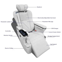 Hot Sale Wireless Charge Auto Alphard Type Car Seats Interior Accessories